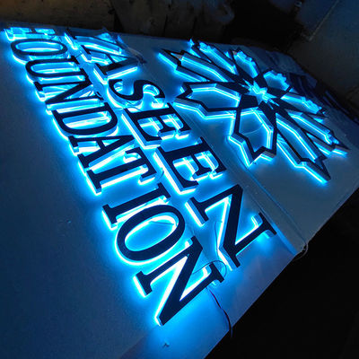 Tea Shop Waterproof 3D Illuminated Led Module Gold Signboard Channel Letter Sign Luminous Backlit Metal Letters Alphabet Sign