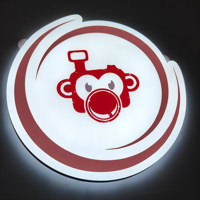 Indoor Logo Printed Illuminated Pizza Restaurant Outdoor Led Light Box Sign Board Led Sign Logo