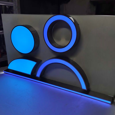 Indoor Logo Printed Illuminated Pizza Restaurant Outdoor Led Light Box Sign Board Led Sign Logo