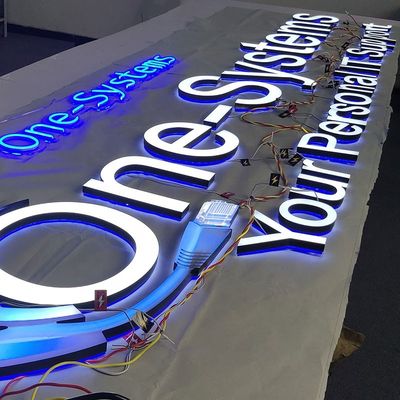 Retail Shop Name Sign Board Design Acrylic 3D LED Illuminated Letter Mobile Phone Cellphone Repair LED Sign