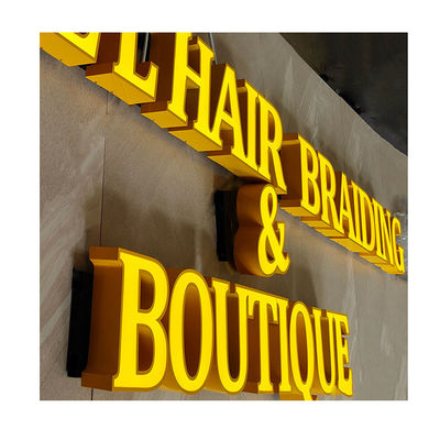 Custom Salon Led Sign Light Enseigne Lumineuse Boutique Name Hair Salon Store Boutique Sign