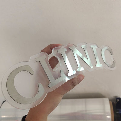 Outdoor Custom Logo Shop Sign Board Acrylic LED Letters for Company Sign Skin Clinic Dental Clinic Advertising Lighting
