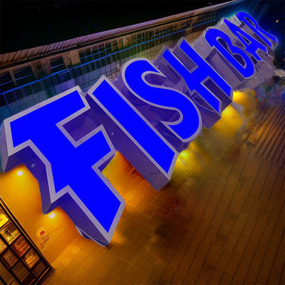 Sign 3D Luminous Custom Made Led Signs Frontlit Led Sign Letter Shop Signboard 3D Led Name Boards for Shop