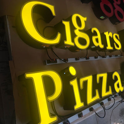 Sign 3D Luminous Custom Made Led Signs Frontlit Led Sign Letter Shop Signboard 3D Led Name Boards for Shop