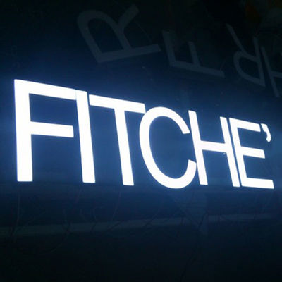 Custom Pizza Cigar Led Advertising Word Shop 3D Acrylic Led Letter Signage Outdoor Waterproof 3D Letter Signs With Led Light