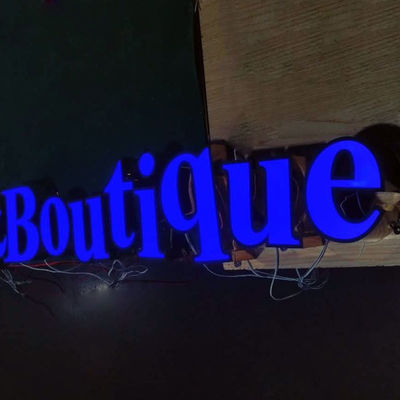 Custom Pizza Cigar Led Advertising Word Shop 3D Acrylic Led Letter Signage Outdoor Waterproof 3D Letter Signs With Led Light