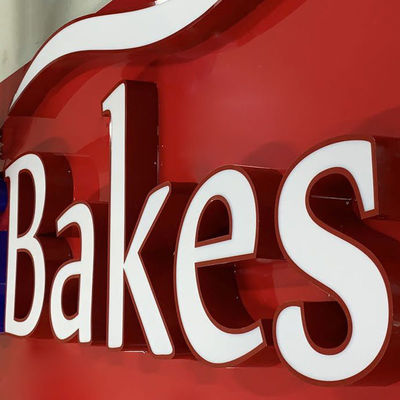 Custom Outdoor 3D Frontlit Logo Business Led Illuminated Sign Signage Advertising Light Channel Letter Sign Board