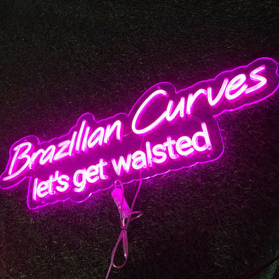 Custom Mirror Neon Glasses Sign Acrylic Box Led Letter Build up Signage Light up the Dark Flex Neon Sign
