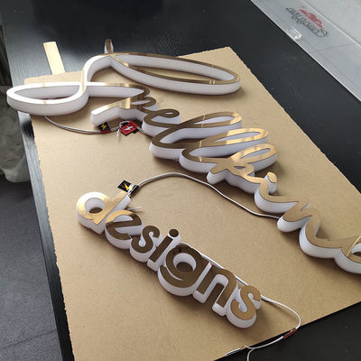 Shop Bright Sign New Led Letters Wedding Sign Gold Color Custom Metal Acrillic Backlit Sign