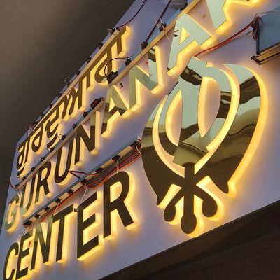 Shop Bright Sign New Led Letters Wedding Sign Gold Color Custom Metal Acrillic Backlit Sign