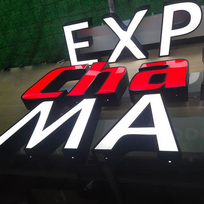 Sign Board Designs for Shop Letter Illuminated Logo Light 3D Glow Business Outdoor Advertising Led Sign Board