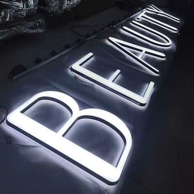 Custom Store Front Lighting Led Acrylic Letter Signage Led Light Sign Board 3D Mini Channel Letters Sign