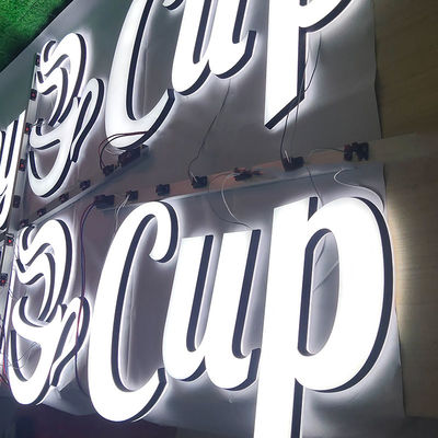 Custom Store Front Lighting Led Acrylic Letter Signage Led Light Sign Board 3D Mini Channel Letters Sign