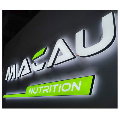 Custom Acrylic Face Lit Sign Making Lettering Store Logo 3D Shop Led Board Sign