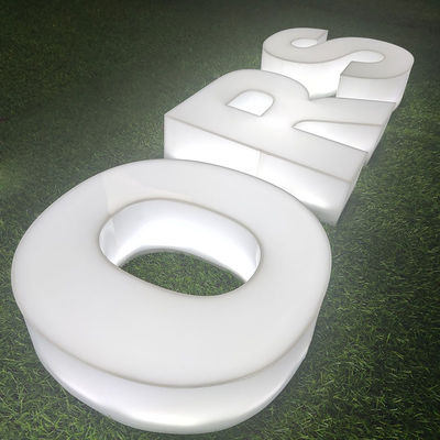 Custom LED Light up Full Lit Word Letter Signage 3D Acrylic Alphabet Channel Letters Sign for Shop
