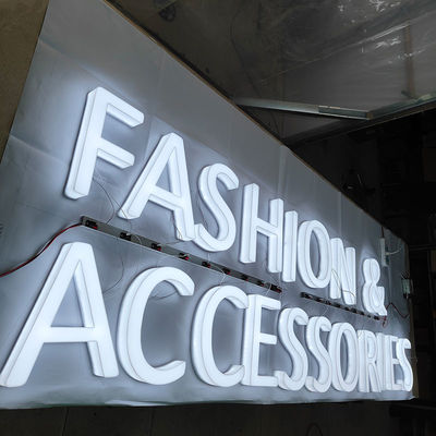 Custom LED Light Full Lit Luminous Letters Logo Signs 3D Business Sign for Advertising Led Sign