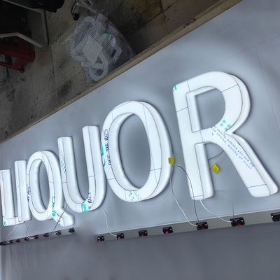 Custom LED Light Full Lit Luminous Letters Logo Signs 3D Business Sign for Advertising Led Sign
