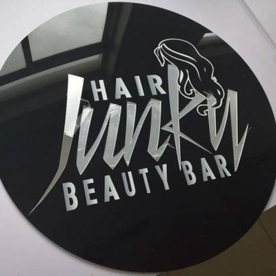 Custom Acrylic Round Laser Cut Service Acrylic Logo 3D Backlit Wall Logo for Indoor Business Sign