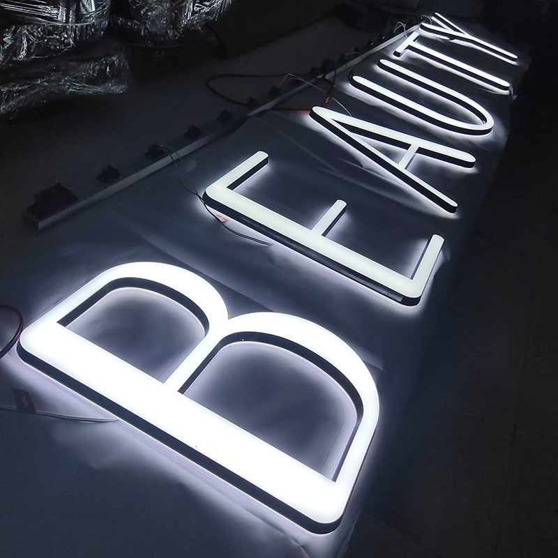 Custom Store Front Lighting Led Acrylic Letter Signage Led Light Sign Board 3D Mini Channel Letters Sign